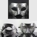 Сребрена Античка Маска за Бал - Image 2