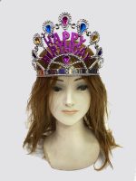 Сребрен Happy Birthday Написан Тиара за Роденден - Image 2