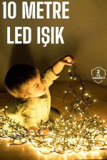 Светлина од Сонце 10 Метри LED Светлосна Лента LED Декорација Парти Материјал - Image 2