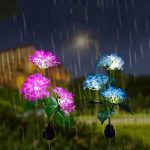 Сончева Енергија Казичен Цвет LED Ламба