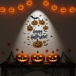 Halloween Тематски Балкабак Декор Стенски Сет