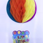 Happy Birthday Хартиена Декорација 55 см