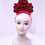 Happy Birthday Neon Црвен Роденденски Тач