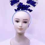 Happy Birthday Neon Мави Роденденски Тач