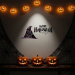 Happy Halloween Тематски Стенски Стикер