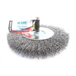 Hawk HA11135 Иглеста Сива Жичана Кружна Четка 100x10 mm