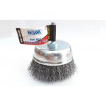 Hawk HA11149 Сива Жичена Чашка Четка со Игла 75 mm