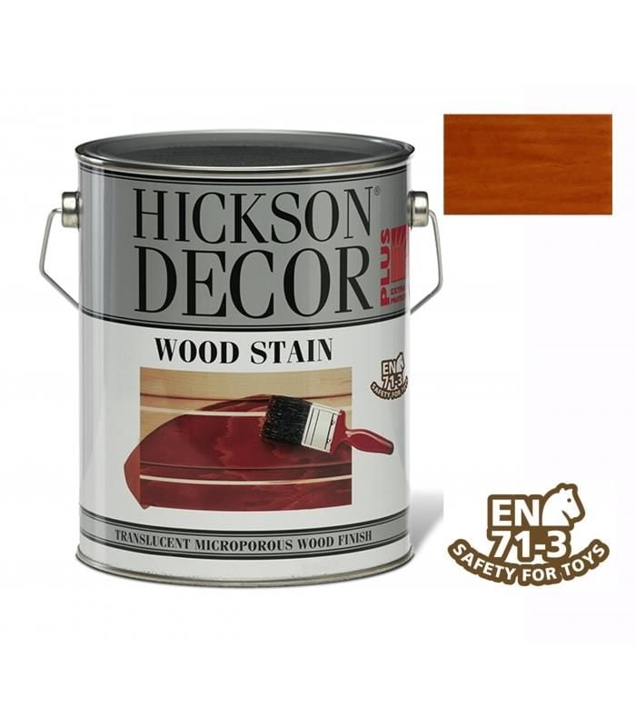 hickson-decor-wood-stain-2-5-l-9407_1.jpg Hickson Decor Боја за Дрво 2,5 LT Костен - Image 1