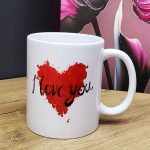 Купа со дизајн I Love You