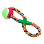 Играчка топка за кучиња со конец - Image 2