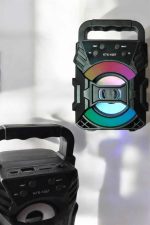 Bluetooth звучник со светло, музика и боја - Image 5