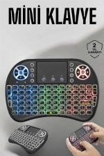 Мини Q Клавиатура со Светло, Компактна и Безжична - Image 2
