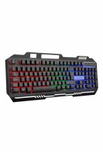 Светлосен Играчки Q Клавиатура Миш Set Црна Gaming Играчка Клавиатура - Image 5