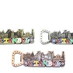 Метален магнет и отварач Модел 3 со дизајн на Истанбул