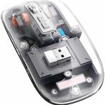 Безжичен глувче со полнење Bluetooth Wireless Двојен режим Тивок