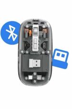 Безжичен глувче со полнење Bluetooth Wireless Двојен режим Тивок - Image 4