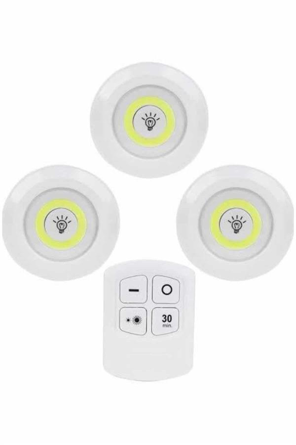 kablosuz-pilli-isildak-masa-lambasi-mu-f70d4a.jpg Безжичен LED Лампа за Масата со Пакување од 3 Парчиња - Image 1