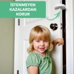 Сет за запирање на врати против удари 4 парчиња - Image 2