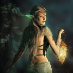 Фосфорни Латексни Уши на Елф во Темнина 1 Пар - Image 2