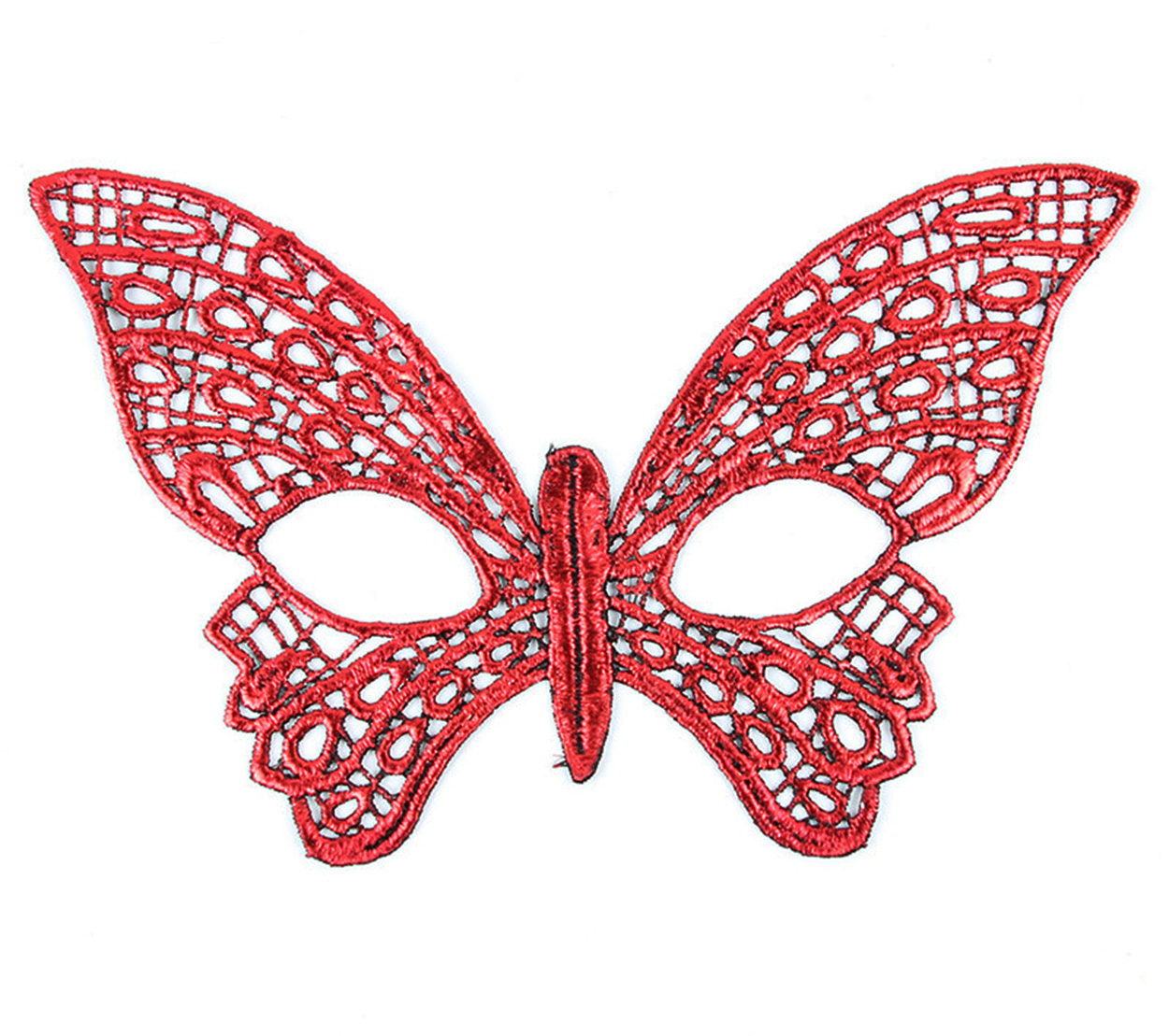 kirmizi-dantel-masquerade-m-30630_1.jpg Црвена Чипка Маска за Маскарада 7 - Image 1