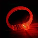 Црвен LED светлосен надувлив нараквица - Image 2