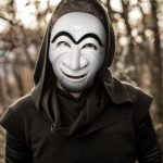 Корейски Крадци Театрална Хахое Маска - Дали Маска - Image 2