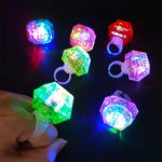 Кристален Дизајн LED Светлечки Зелен Прстен - Image 2