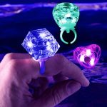 Кристален Дизајн LED Светлосен Портокал Прстен - Image 2