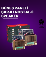 KTF-1428 Сончев панел, полнлив Носталгичен Bluetooth звучник – FM/AM/SW радио, USB/SD поддршка, пренослив дизајн - Image 2