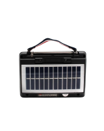 KTF-1428 Сончев панел, полнлив Носталгичен Bluetooth звучник – FM/AM/SW радио, USB/SD поддршка, пренослив дизајн - Image 3
