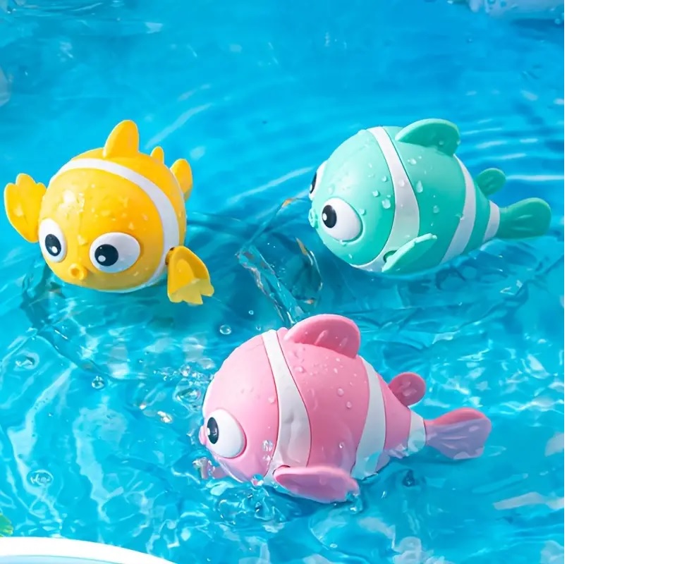 kurmali-balik-bebek-banyo-oy-26957_1.jpg Завртен Риба Бебе Играчка за Бања - Image 1