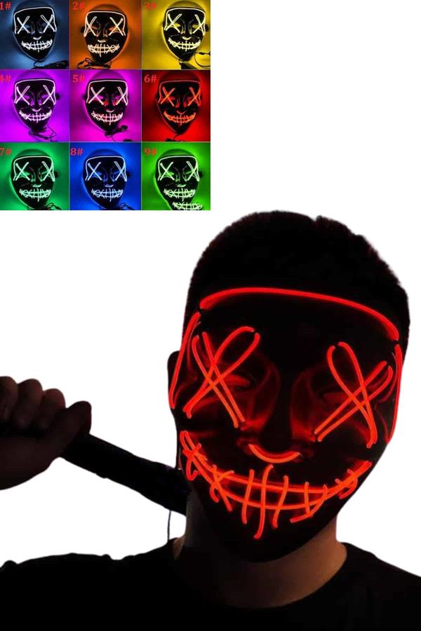 led-isikli-neon-maske-cadilar-bayrami-fdc2-.jpg LED Светлосна Неонска Маска за Ноќта на Вештерките - Image 1