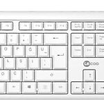 LENOVO LECOO Q Безжичен Бел Клавијатура/Миш Сет KW200