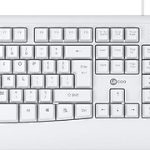 LENOVO LECOO Q Usb Кабелски Бел Клавијатура/Миш Сет CM105