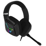 LENOVO LECOO RGB Осветлени Гейминг Слушалки Usb+3.5mm Jack Црни/Црвени HT406