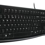 LOGITECH K120 Q USB КАБЛОВНА КЛАВИЈАТУРА ЦРНА 920-002505