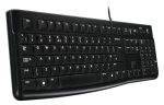 LOGITECH K120 Q USB КАБЛОВНА КЛАВИЈАТУРА ЦРНА 920-002505