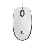 LOGITECH M100 USB КАБЛОВ МАУС БЕЈЗ 910-006764