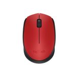 LOGITECH M171 Безжичен USB глувче Црвено