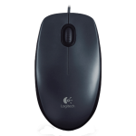 LOGITECH M90 USB Оптички Жичен Глувче Црно