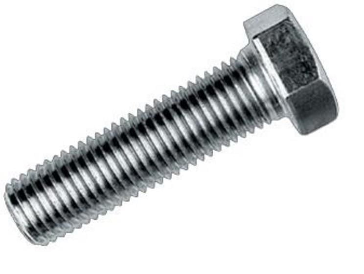 m8x15-civata-din-933-8-8-beyaz-5411_1.jpg M8X15 Завртка DIN 933 8,8 Бела, Целосен навој (10 парчиња) - Image 1