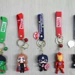 Marvel Силиконски Клучен Прстен со Различни Ликови