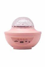 Маса и Ночна Ламба Цветен Проектор Светлосен Диско Топка Bluetooth Звучник - Image 3