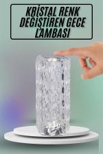 Столна и ноќна лампа со сензор, елегантна и издржлива кристална лампа - Image 2