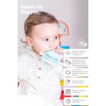Сини силиконски заби за бебиња - Image 2