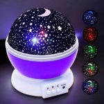 Сина и Виолетова Светлосна Star Master Проекциска Лампа