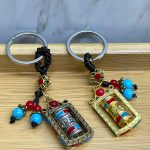 Метален Feng Shui клучен прстен Модел 2
