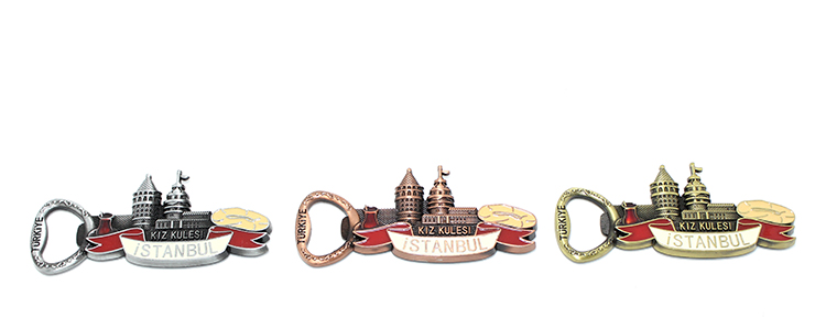 metal-istanbul-temali-yores-31674_1.jpg Метален Истанбул Тематски Локален Магнет Отварач Модел 3 - Image 1