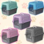 Mikopet Deluxe Затворен Тоалет за Мачки