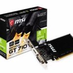 MSI GEFORCE GT710 2GD3H LP 2GB DDR3 64BIT 1XVGA 1XHDMI 1XDVI ЕКРАН КАРТИ